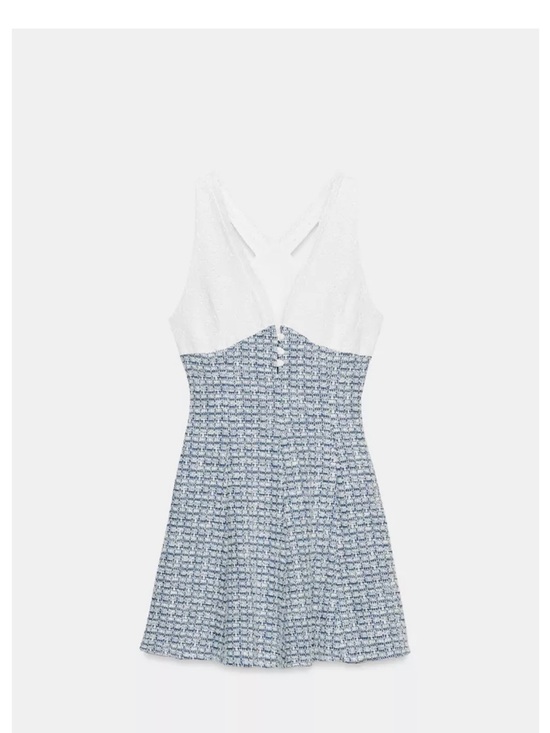 Zara Dresses & Skirts - Zara Contrasting Fabric Dress